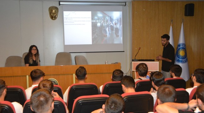 Ege Üniversitesi'nde öğrenim gören Azerbaycanlı öğrenciler yaz stajlarını tamamladı