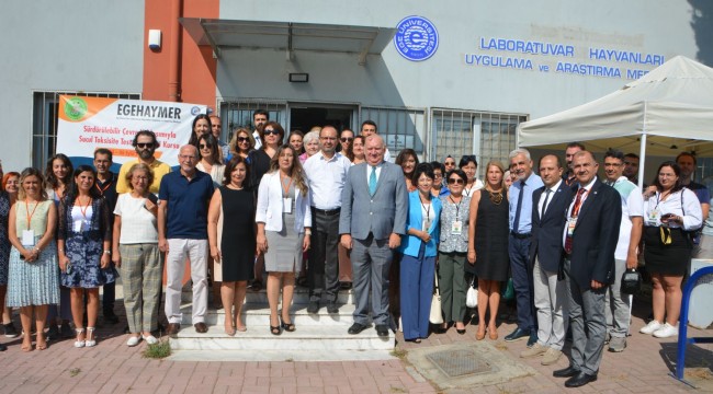 Ege Üniversitesinde disiplinlerarası ve uluslararası katılımlı kurs "Sürdürülebilir Çevre Yaklaşımı ile Sucul Toksisite Test Modelleri"