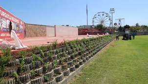 Irlamaz Rekreasyon Alanı Amfitiyatro Hemşehri Geceleri'ne Hazır