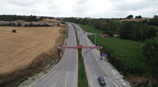 İvrindi'ye sıcak asfalt