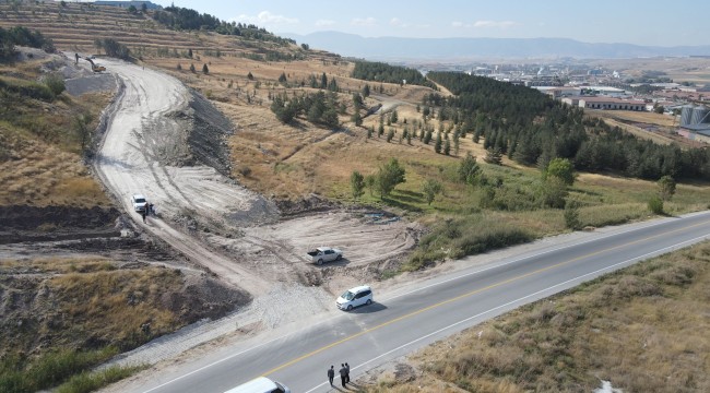 Sanayi Sitesi'ne bir bağlantı yolu daha