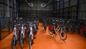 SMART ANKARA PROJESİ KAPSAMINDA YENİ ELEKTRİKLİ BİSİKLETLER GELDİ