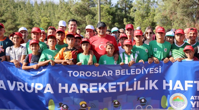 TOROSLAR'DA AVRUPA HAREKETLİLİK HAFTASI DOĞA YÜRÜYÜŞÜ İLE BAŞLADI