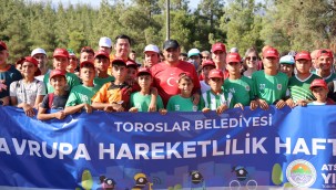 TOROSLAR'DA AVRUPA HAREKETLİLİK HAFTASI DOĞA YÜRÜYÜŞÜ İLE BAŞLADI