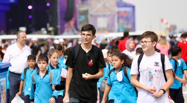 YUNUSEMRE YARININ BÜYÜKLERİNİ TEKNOFEST'E TAŞIYOR