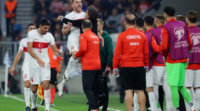 A Milli Takım Hırvatistan'dan lider döndü