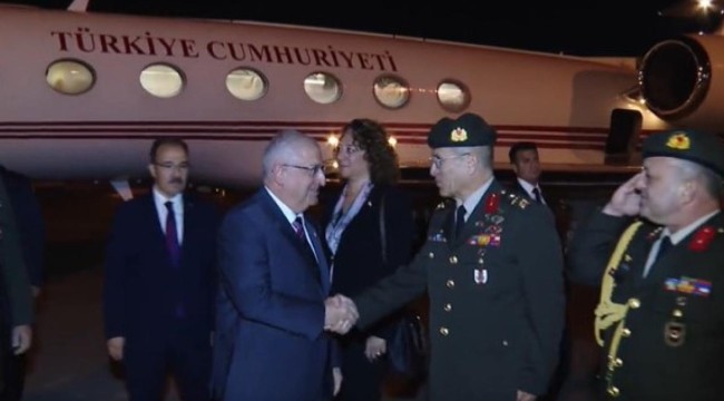 Bakan Güler, "Mustafa Kemal Atatürk-2023 Tatbikatı" için Bakü'ye gitti