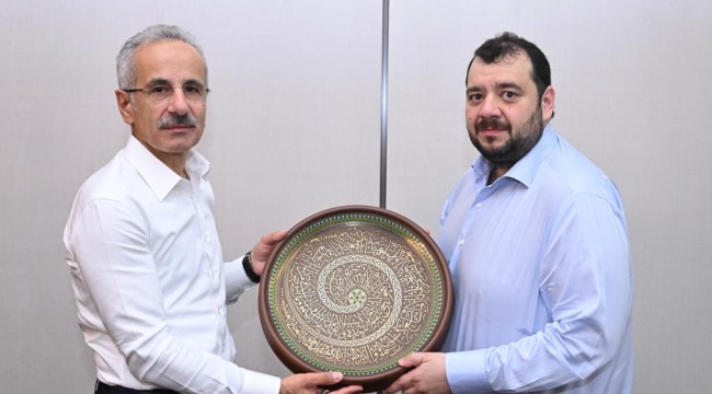 BAKAN URALOĞLU, BAE'Lİ BAKAN AL SUWAIDI İLE KALKINMA YOLU PROJESİ'Nİ GÖRÜŞTÜ