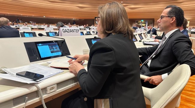 BAŞKAN ŞAHİN CENEVRE'DE…