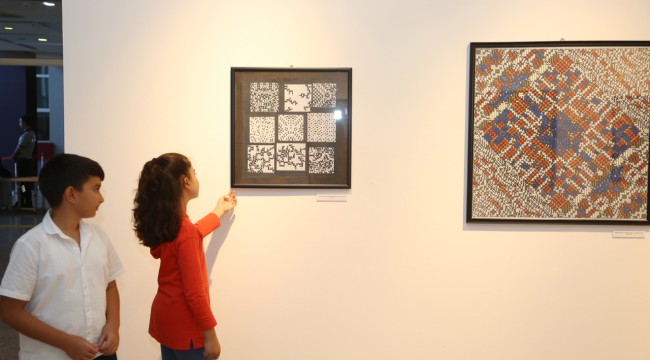 "BİR NOKTA, BİR ÇİZGİ SONSUZLUĞUN RESMİ"  SANATSEVERLERLE BULUŞTU