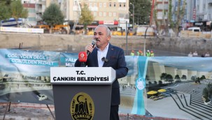 Çankırı Belediyesi Kent Meydanı'nın Temelini Attı