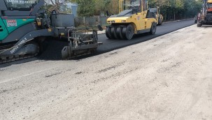 Çorum Belediyesi'nden Laçin'e 1500 ton asfalt