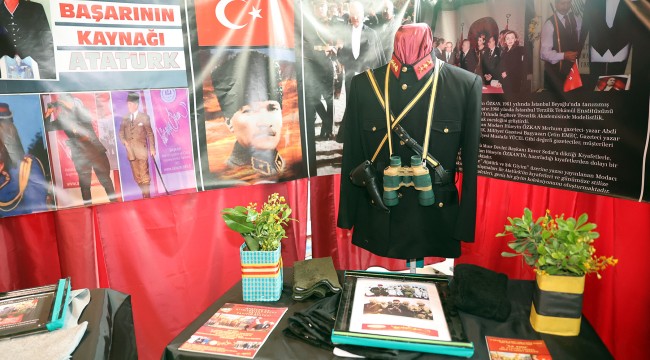 CUMHURİYETİN 100'NCÜ YILINDA ATATÜRK'ÜN KIYAFETLERİ ATAŞEHİR'DE SERGİLENİYOR