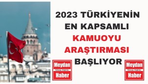 CUMHURİYETİN 100. YILINDA DEV ARAŞTIRMA