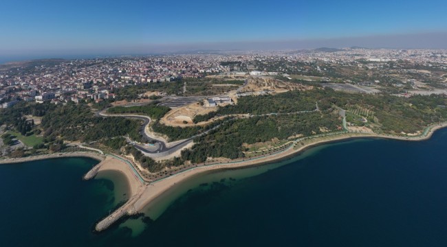 Darıca Millet Bahçesi 3. Etap'ta ilerleme yüzde 50