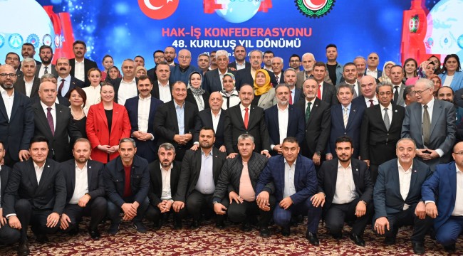 HAK-İŞ KONFEDERASYONU 48 YAŞINDA..