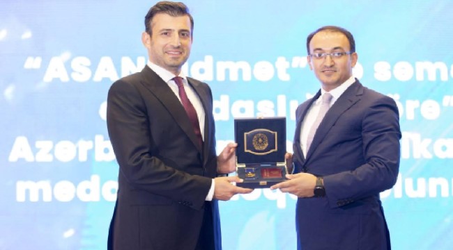 Selçuk Bayraktar, ASAN Hizmet Verimli İş Birliği Madalyası ile ödüllendirildi