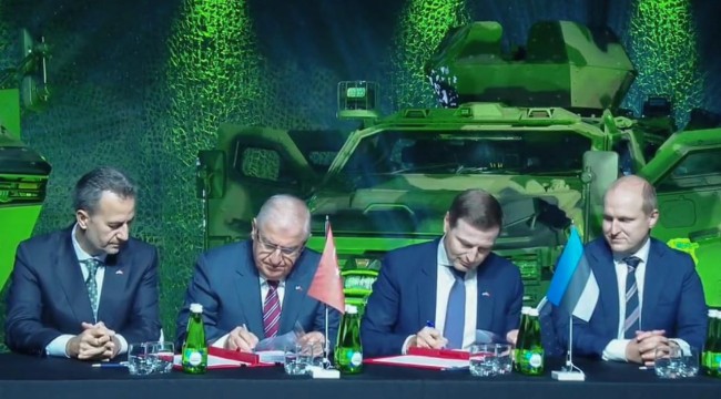 Türk savunma sanayisinin kara aracı üreticileri Otokar ve Nurol Makina, Estonya'ya yaklaşık 230 adet 4X4 ve 6X6 zırhlı muharebe aracı ihraç edecek