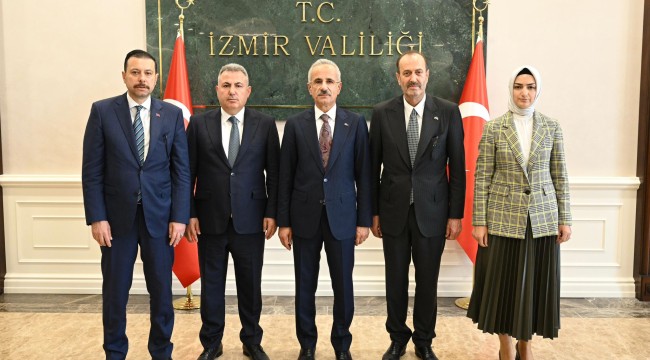 ULAŞTIRMA VE ALTYAPI BAKANI ABDULKADİR URALOĞLU İZMİR'DE…