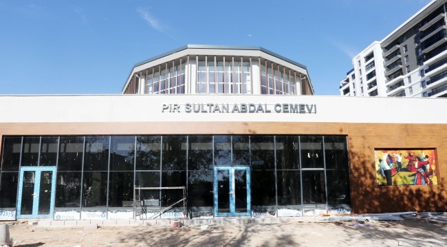 *Yenimahalle'de cami ve cemevi inşaatında sona gelindi