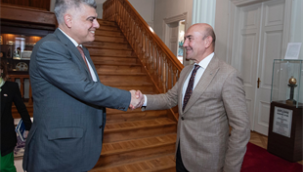 Yunanistan'ın İzmir Başkonsolosu Alexandros Kostas, Başkan Soyer'i ziyaret etti