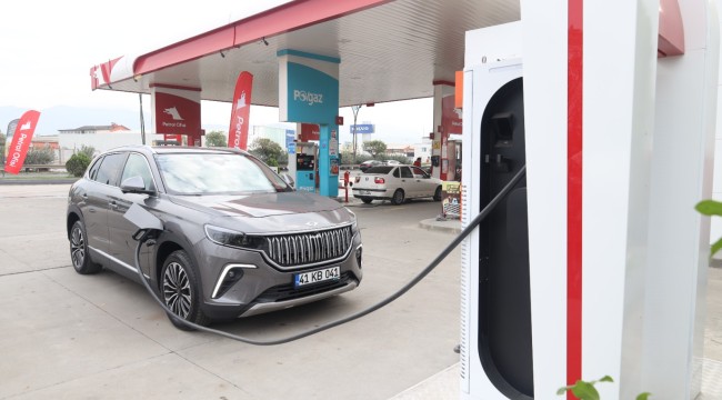 Antikkapı PO'dan elektrikli araçlar için şarj noktası