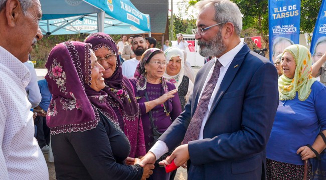 BAŞKAN BOZDOĞAN, ''TARSUS BELEDİYESİ OLARAK ŞİDDETE MARUZ KALAN KADINLARIN HER DAİM YANINDAYIZ''