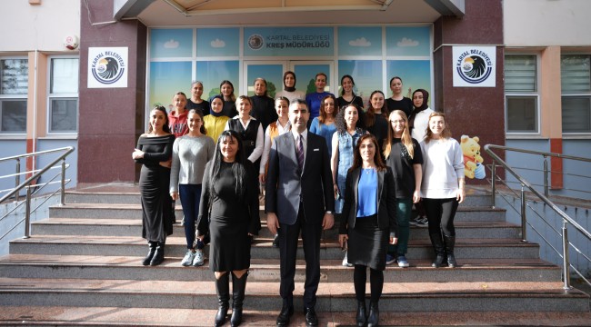 Başkan Gökhan Yüksel'den Kreş Öğretmenlerine 24 Kasım Sürprizi