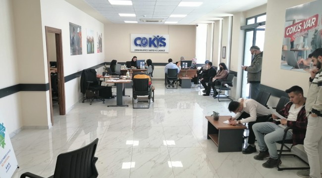ÇOKİŞ, 2 bin 443 kişinin istihdamına aracılık etti