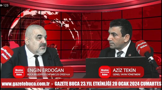 ENGİN ERDOĞAN CHP BUCA BELEDİYESİ MECLİS ÜYESİ ADAY ADAYI