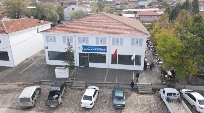 Eskişehir'in 18. halk merkezi Sevinç Mahallesi'ne açılıyor