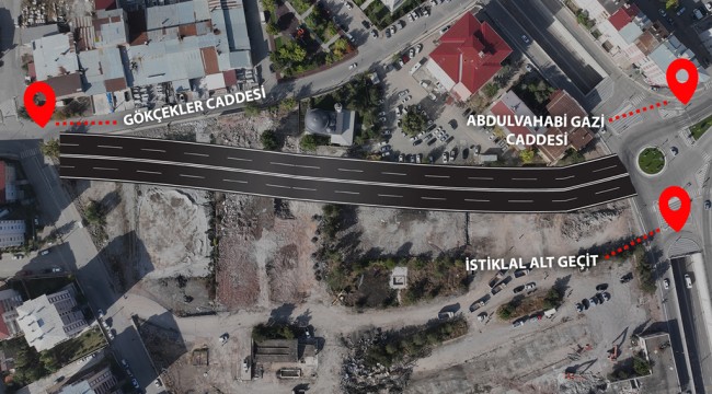 "HEDEFİMİZ; YENİ YOLLAR İLE SORUNSUZ BİR ULAŞIM AĞI OLUŞTURMAK"…