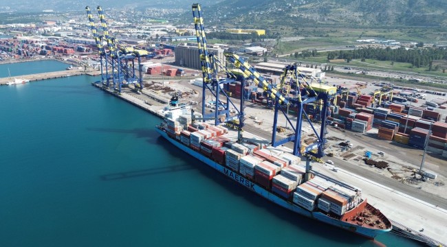 İSKENDERUN LİMANI'NIN BİR RIHTIMI DAHA GEMİ TRAFİĞİNE AÇILDI!