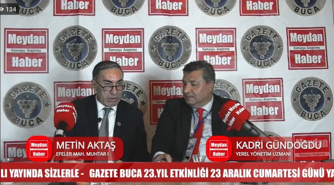 METİN AKTAŞ EFELER MAHALLESİ MUHTAR ADAYI