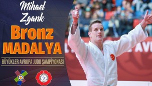 Milli judocu Mihael Zgank Avrupa 3'üncüsü oldu