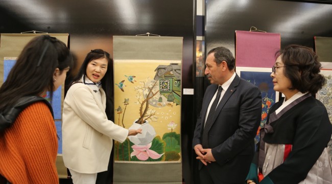 TÜRK KORE İŞBİRLİĞİYLE MÜZEDE SERGİ AÇILDI