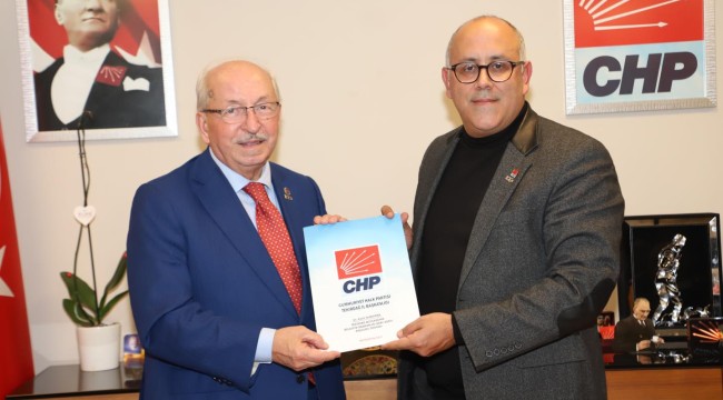 BAŞKAN ALBAYRAK ADAY ADAYLIĞI BAŞVURU DOSYASINI TESLİM ETTİ