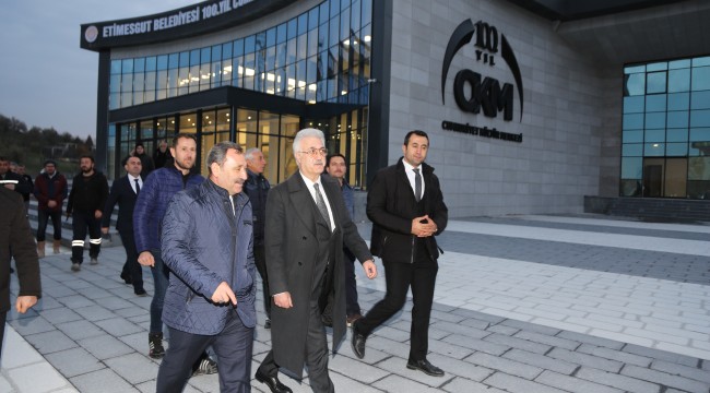 Başkan Demirel ve DT Genel Müdürü Tamer Karadağlı müjdeyi verdi