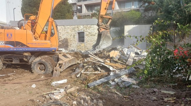 BELEDİYE KAÇAK YAPILAŞMA İLE MÜCADELEYE DEVAM EDİYOR  