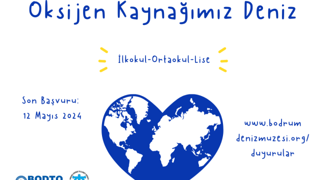 BODRUM DENİZ MÜZESİNDEN DİKKAT ÇEKİCİ TEMA: "OKSİJEN KAYNAĞIMIZ DENİZ"