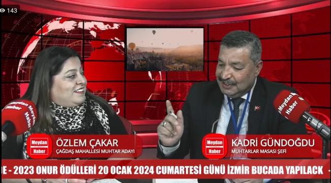 ÇAĞDAŞ MAHALLESİ MUHTAR ADAYI ÖZLEM ÇAKAR, GAZETE BUCA'YA KONUK OLDU!