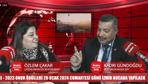 ÇAĞDAŞ MAHALLESİ MUHTAR ADAYI ÖZLEM ÇAKAR, GAZETE BUCA'YA KONUK OLDU!