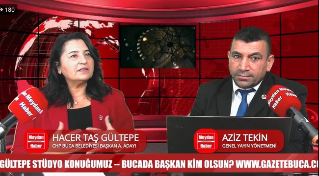 CHP BUCA BELEDİYE BAŞKAN ADAY ADAYI HACER TAŞ , GAZETE BUCA'YA KONUK OLDU!