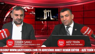  CHP BUCA BELEDİYESİ BAŞKAN ADAY ADAYI, TANER ŞANLI GAZETE BUCA'YA KONUŞTU!