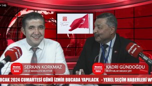 DİCLE MAHALLESİ MUHTARI SERKAN KORKMAZ, GAZETE BUCA'YA KONUK OLDU!