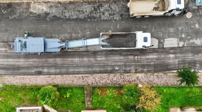 GİRESUN'DA ASFALT ATAĞI SÜRÜYOR