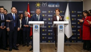 İYİ PARTİ, CHP'Yİ REDDETTİ