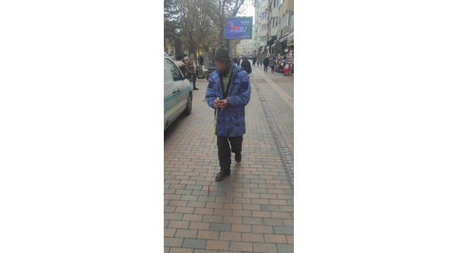 Odunpazarı Zabıtasından dilenci operasyonu