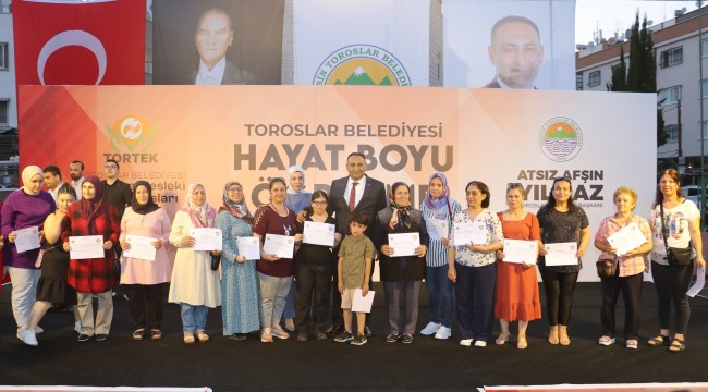 TOROSLAR'DA EĞİTİM VE ÜRETİM BİR ARADA