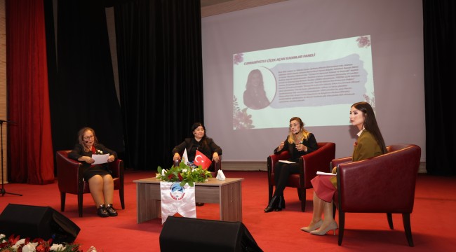 TOROSLAR'DA KADINLAR ÇİÇEK AÇTI